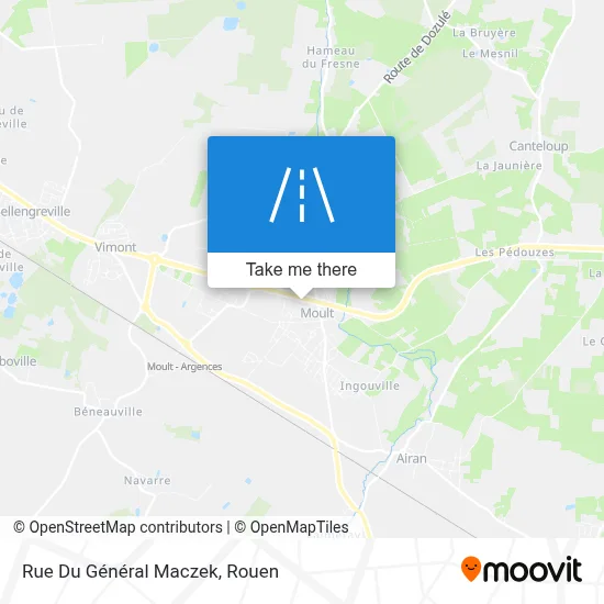 Rue Du Général Maczek map