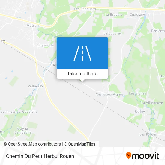 Chemin Du Petit Herbu map