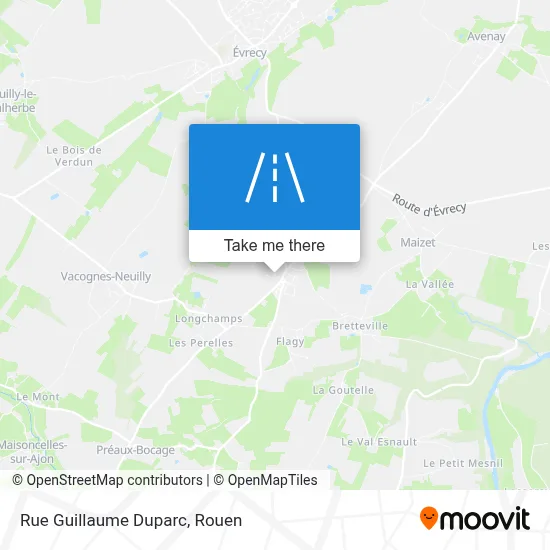 Rue Guillaume Duparc map