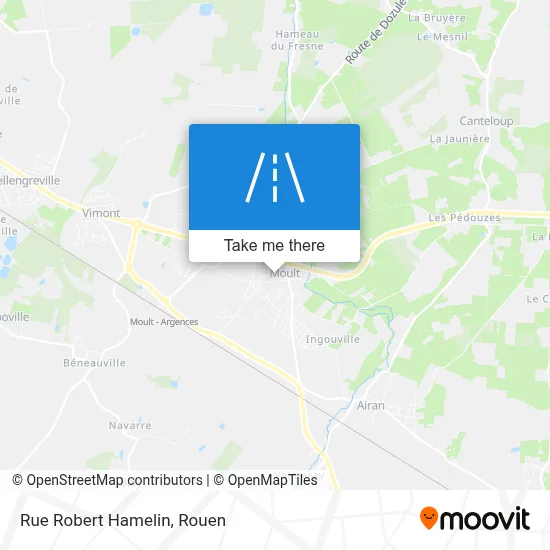 Rue Robert Hamelin map