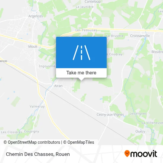 Chemin Des Chasses map