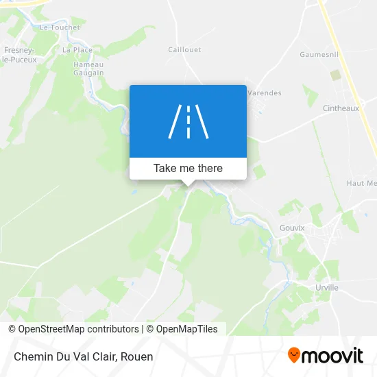 Chemin Du Val Clair map