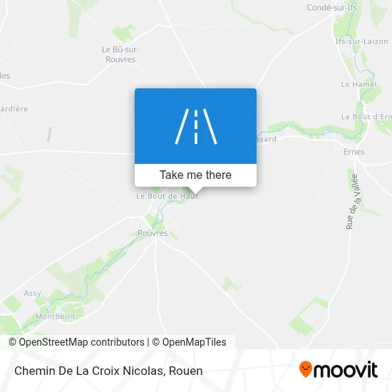 Chemin De La Croix Nicolas map
