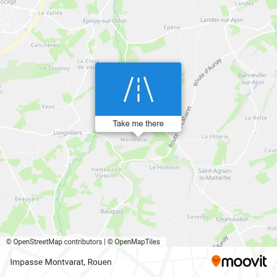 Impasse Montvarat map
