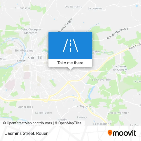 Rue Des Jasmins map