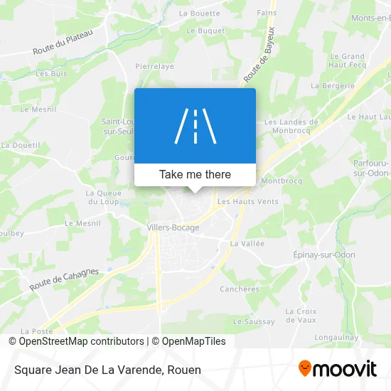 Square Jean De La Varende map