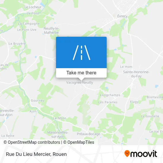 Rue Du Lieu Mercier map