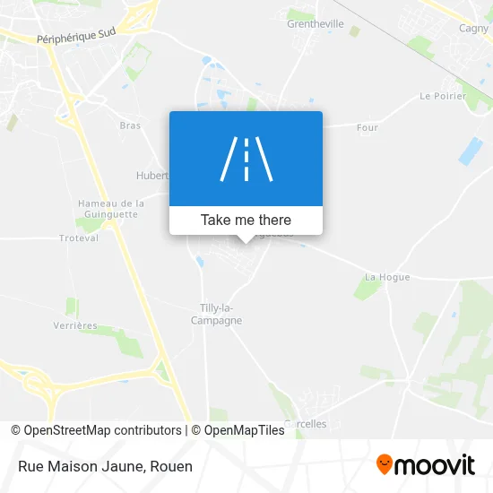 Rue Maison Jaune map