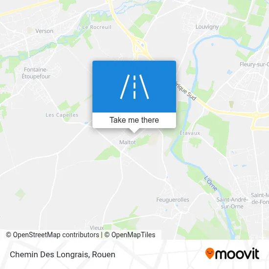Mapa Chemin Des Longrais