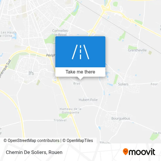 Mapa Chemin De Soliers