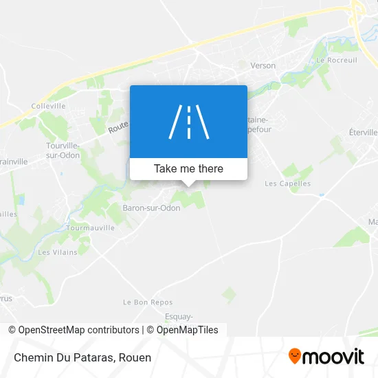 Chemin Du Pataras map