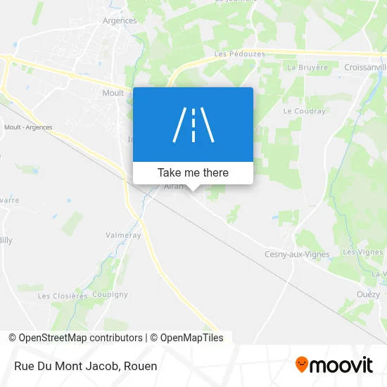 Rue Du Mont Jacob map