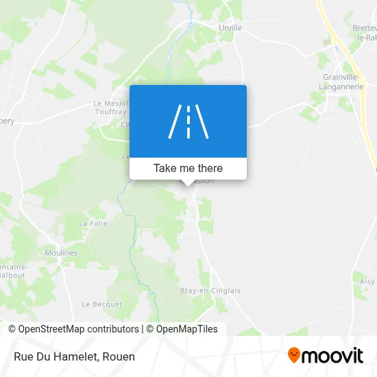 Rue Du Hamelet map