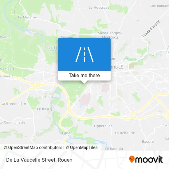 Rue De La Vaucelle map