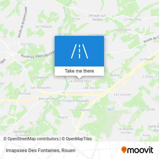 Imapsses Des Fontaines map