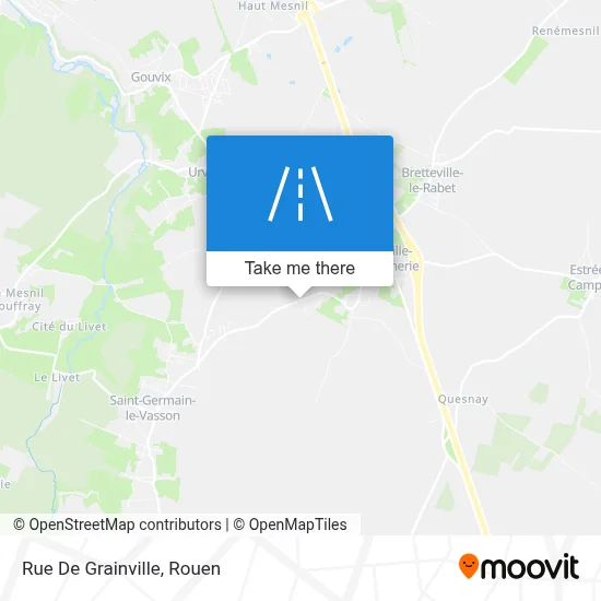 Rue De Grainville map