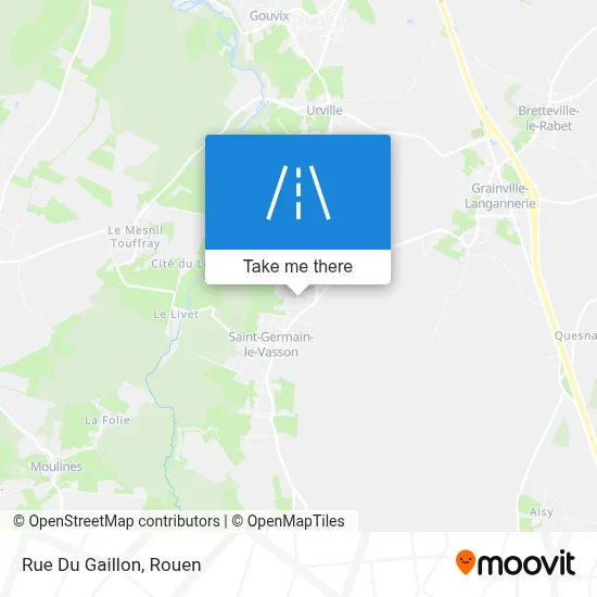 Rue Du Gaillon map