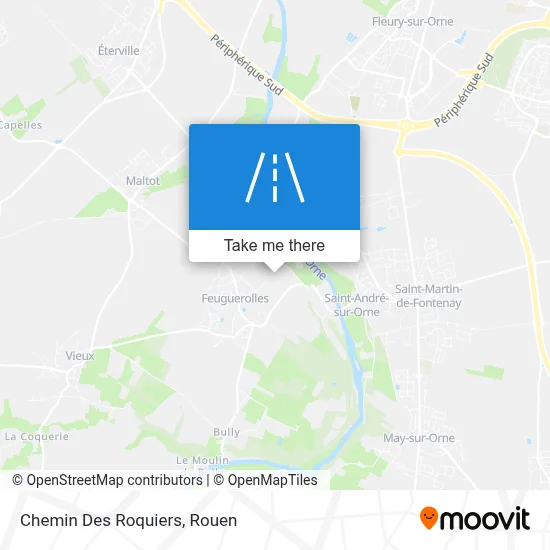 Chemin Des Roquiers map