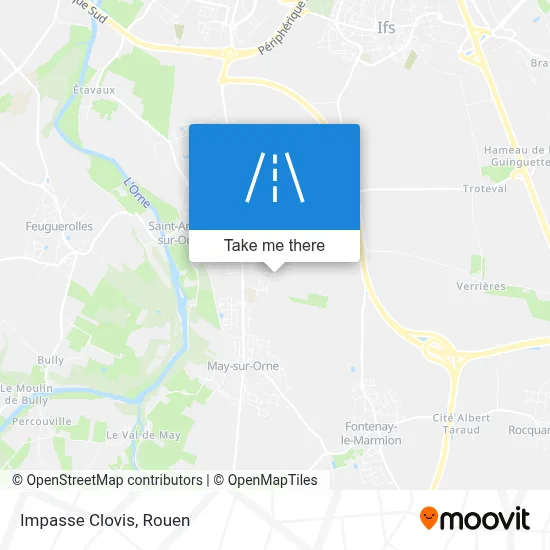 Impasse Clovis map
