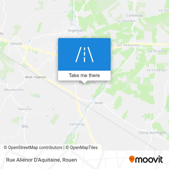 Rue Aliénor D'Aquitaine map