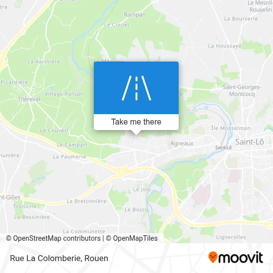 Rue La Colomberie map