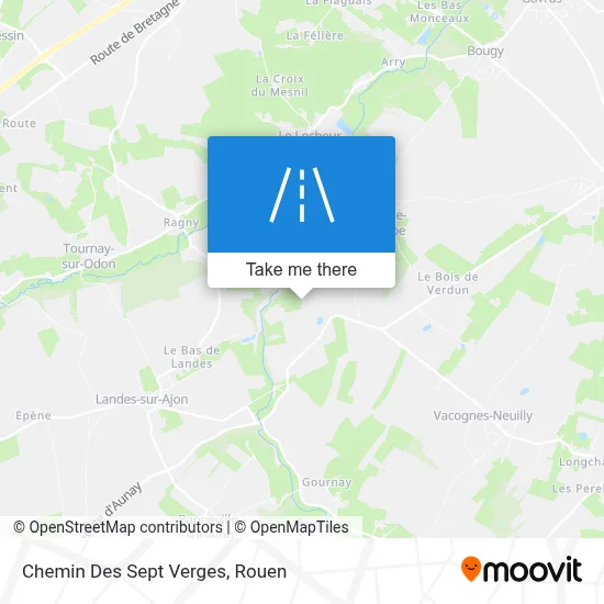Chemin Des Sept Verges map