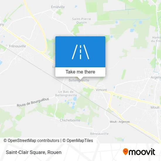 Place Saint-Clair map