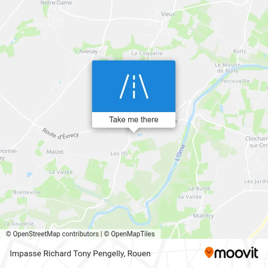 Impasse Richard Tony Pengelly map