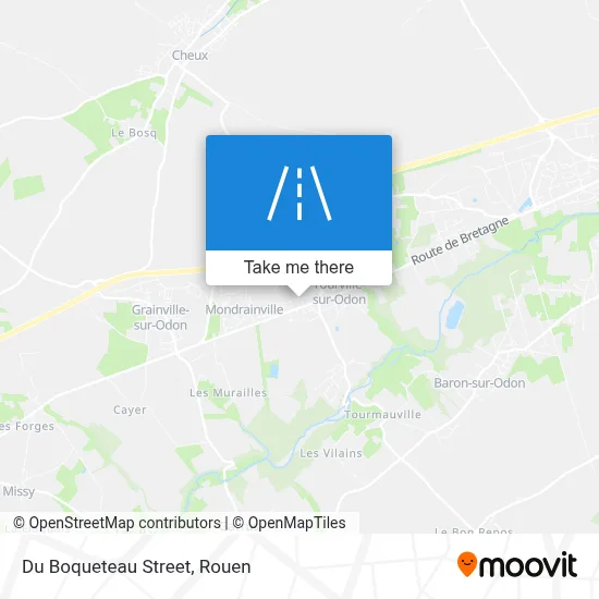 Rue Du Boqueteau map