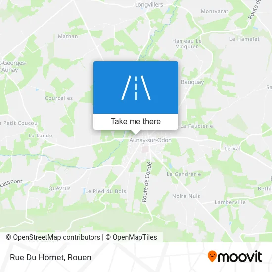 Rue Du Homet map