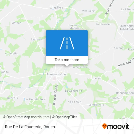 Rue De La Faucterie map
