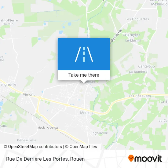 Rue De Derrière Les Portes map