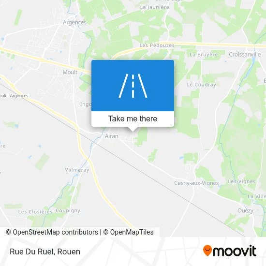 Rue Du Ruel map