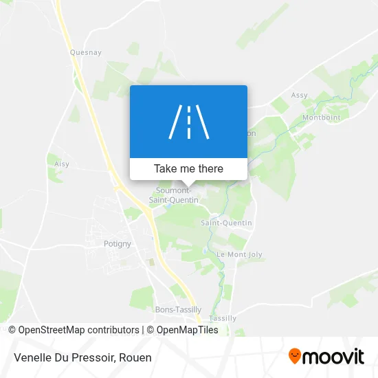 Venelle Du Pressoir map