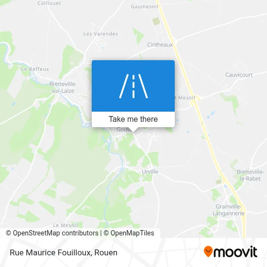 Rue Maurice Fouilloux map