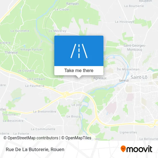 Rue De La Butorerie map