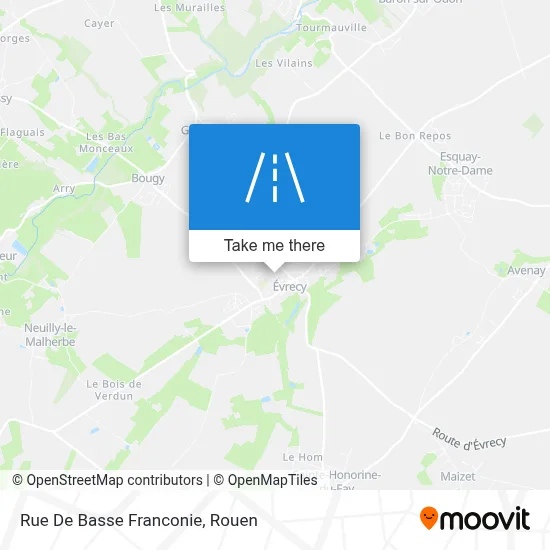 Rue De Basse Franconie map