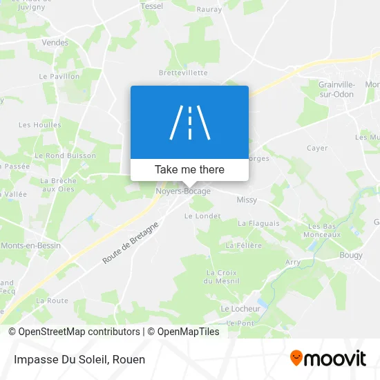 Impasse Du Soleil map