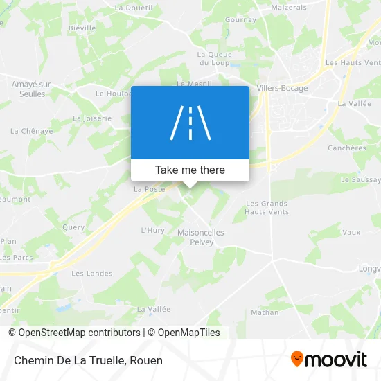Chemin De La Truelle map