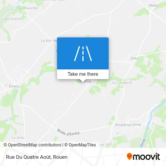 Rue Du Quatre Août map
