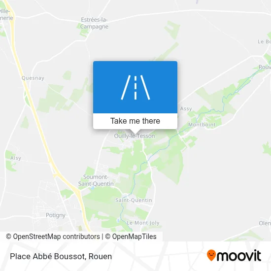 Place Abbé Boussot map