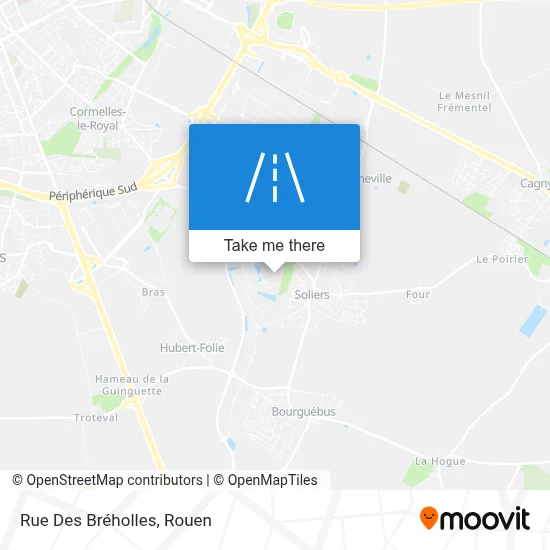 Rue Des Bréholles map