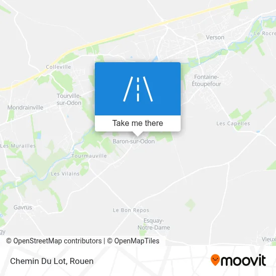 Chemin Du Lot map