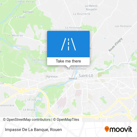 Impasse De La Banque map