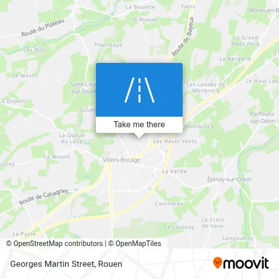 Rue Georges Martin map