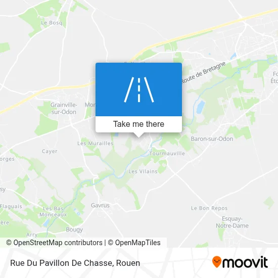 Rue Du Pavillon De Chasse map