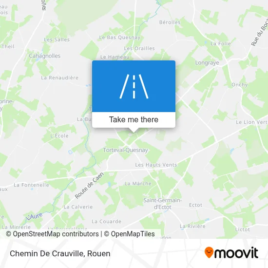 Chemin De Crauville map