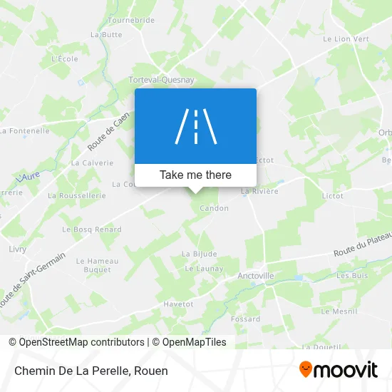 Chemin De La Perelle map