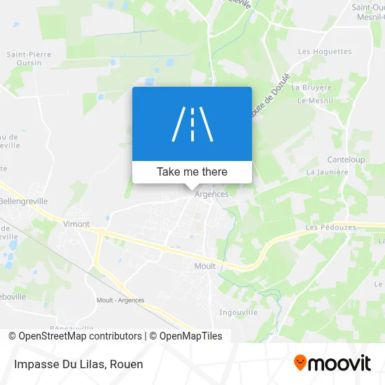 Impasse Du Lilas map