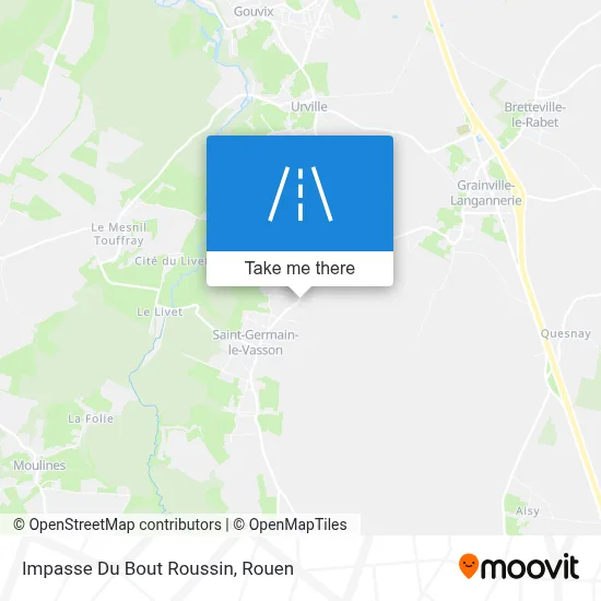 Impasse Du Bout Roussin map